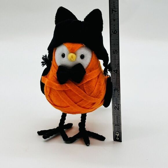 Target Hyde & EEK! 2016 Featherly Friends Halloween Bird with Cat Ears Hat - Picture 5 of 5